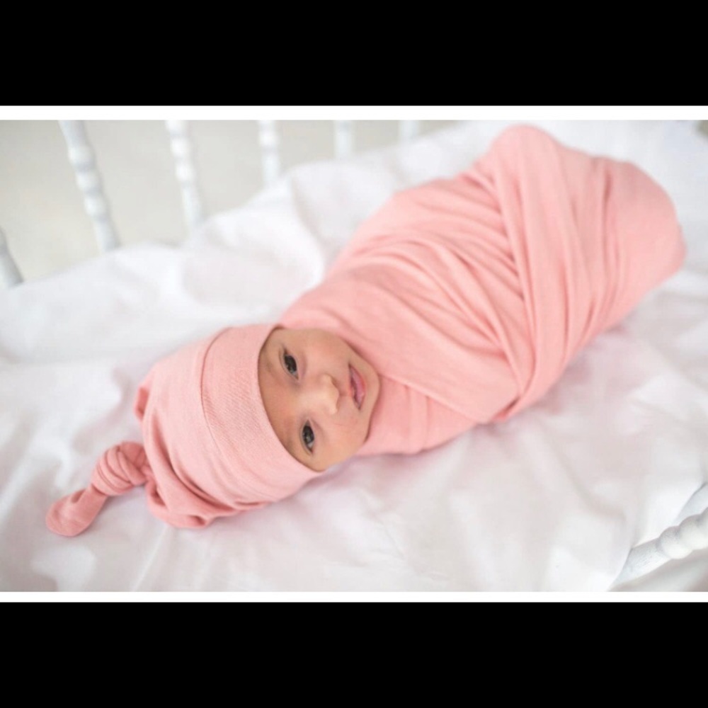 Large Premium Modal Knit Baby Swaddle